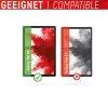 Displex Tablet Glass (9H) for Samsung Galaxy Tab A8, Eco Mounting Frame, unbreakable, ultra-slim, invisible