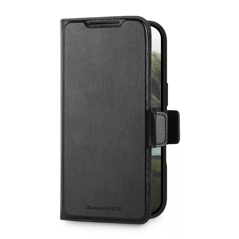 dbramante1928 Oslo Pro MS Folio Case for iPhone 17 Pro, Black