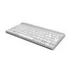 R-Go Tools Ergonomic keyboard R-Go Compact Break, compact keyboard with break software, AZERTY (FR), Bluetooth, white