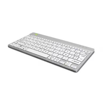 R-Go Tools Ergonomic keyboard R-Go Compact Break, compact keyboard with break software, AZERTY (FR), Bluetooth, white