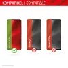 Screen protector e.v.i. Displex Full Cover (10H) for Xiaomi 14 Pro, tempered glass, eco mounting frame, black/transparent
