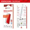 Screen protector e.v.i. Displex Full Cover (10H) for Xiaomi 14 Pro, tempered glass, eco mounting frame, black/transparent