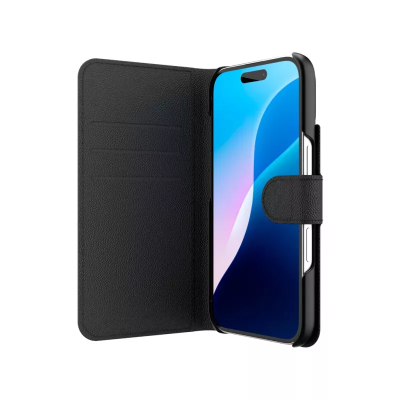 IFROGZ IF Defence Case Folio Apple iPhone 16 Black INTL, Folio, Apple, iPhone 16, 15.5 cm (6.1 inch), Black
