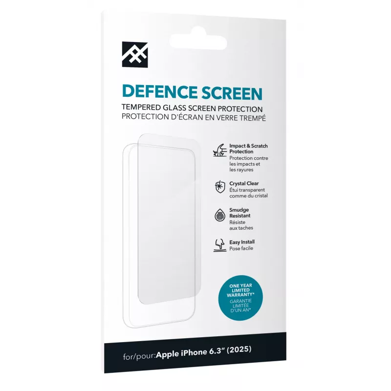 ZAGG Defence Glass For iPhone 17, Apple, iPhone 17, Impact resistant, Scratch resistant, 1 pc(s)