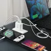 j5 create 70W GaN USB-C 4-Port Charger — indoor AC-powered, universal compatibility, white