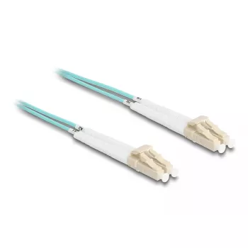 Optical Fiber Cable DeLOCK 88078 LC Duplex to LC Duplex OM3 0.5m