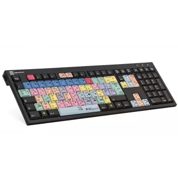 Keyboard LogicKeyboard LKB-PPROCC-BJPU-FR — Full-size USB wired AZERTY French, scissor switches, 1.5 m cable, black