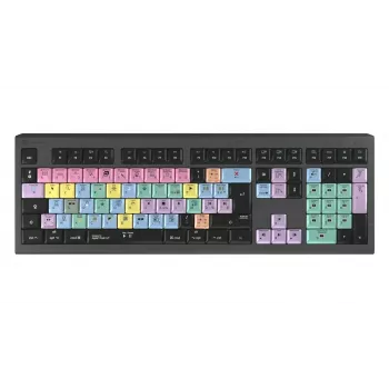 Keyboard LogicKeyboard LKB-FCPX10-A2M-FR wired USB AZERTY French full-size 105 keys black