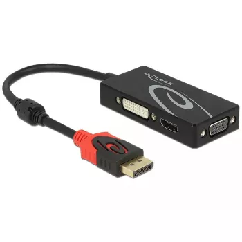 Laptop Dock DeLOCK 62902 Wired Black