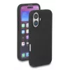 Protective Silicone Soft-Touch Case for iPhone 17 by DELOCK, Cover, Black, fits 6.3 inch (16 cm) screen