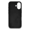 Protective Silicone Soft-Touch Case for iPhone 17 by DELOCK, Cover, Black, fits 6.3 inch (16 cm) screen
