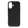 Protective Silicone Soft-Touch Case for iPhone 17 by DELOCK, Cover, Black, fits 6.3 inch (16 cm) screen