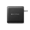 TARGUS 100W GaN AC Charger for Laptop, Smartphone, Tablet — 1× USB-C, 2 m Cable, Black