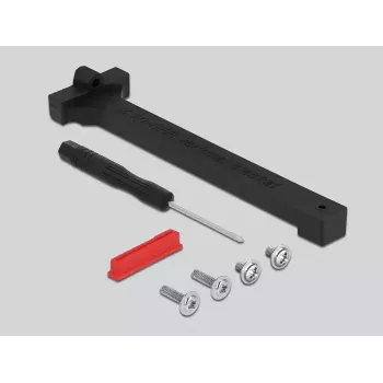 Adapter M.2 key A+E male to key M slot angled with holder DeLOCK 64137