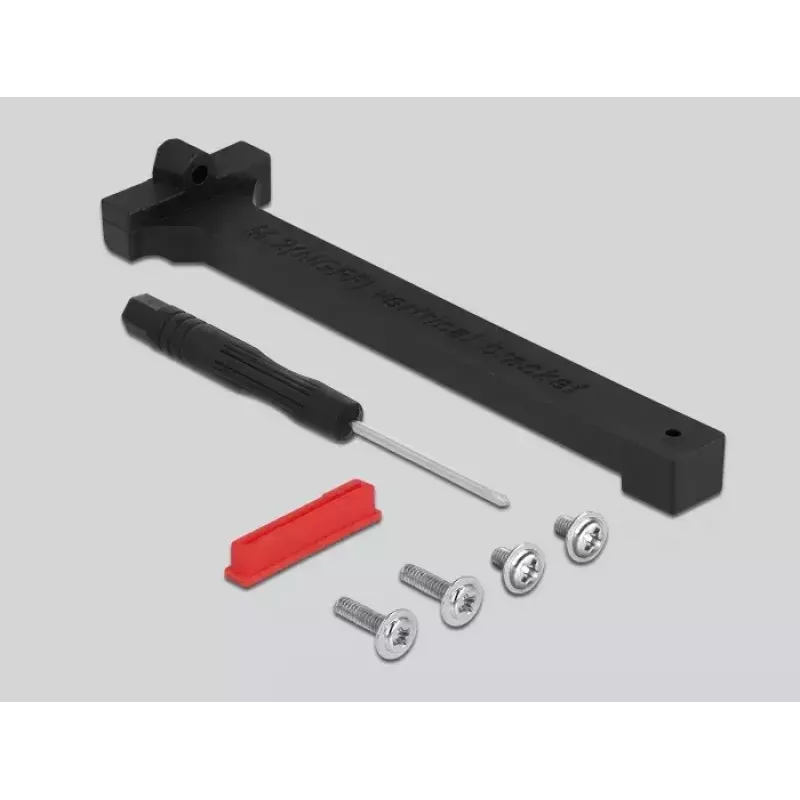 Adapter M.2 key A+E male to key M slot angled with holder DeLOCK 64137