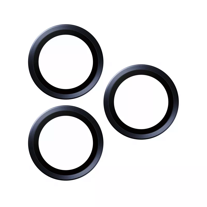 PanzerGlass Hoops Camera Lens Protector iPhone 15 Pro 15 Pro Max Blue Titanium Scratch Shock Resistant