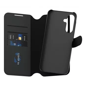 PanzerGlass Tango Two-in-One mobile phone case 17 cm (6.7 inch) Wallet case Black