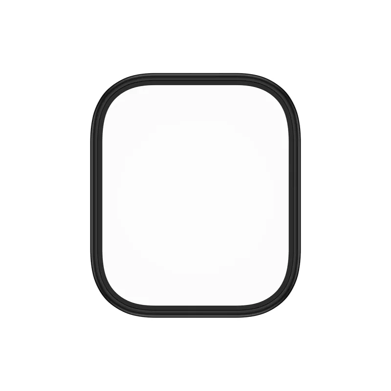 PanzerGlass Screen Protector with Black Metal Frame for Apple Watch, model PG56329