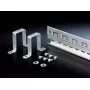 Rack rail kit Rittal 2388.125, aluminium housing, grey, width 1153 mm