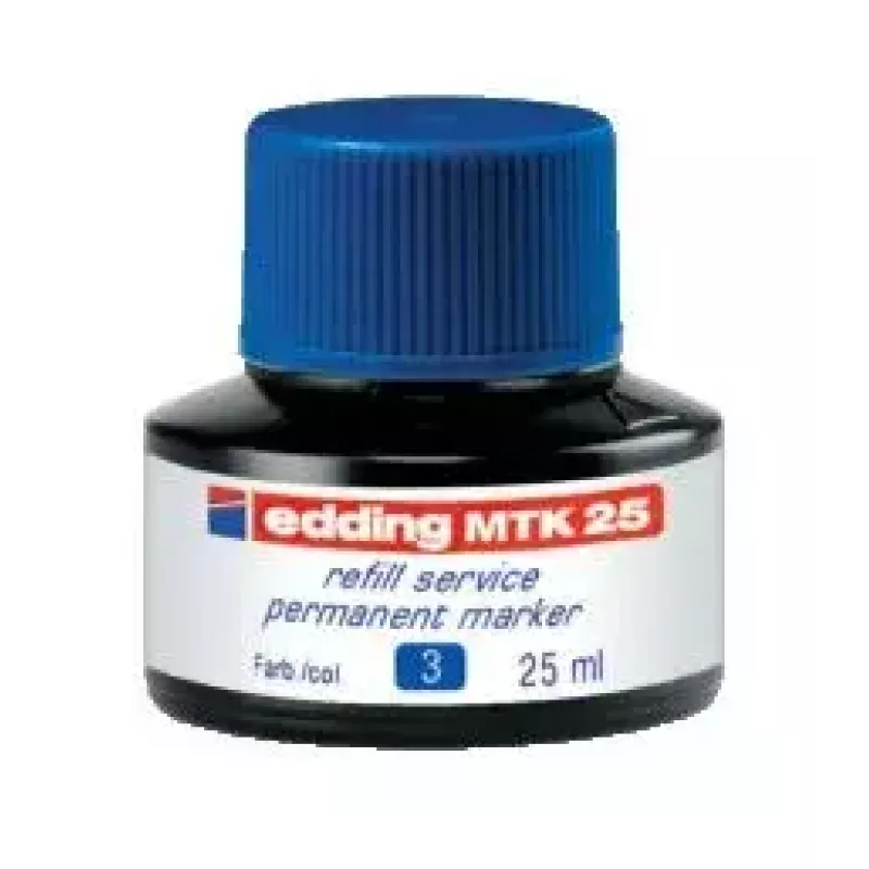 Marker refill Edding MTK 25 Black 25 ml