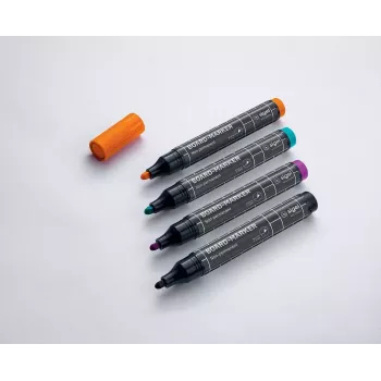 Marker Sigel BA011 4 pc(s) Black Magenta Orange Turquoise