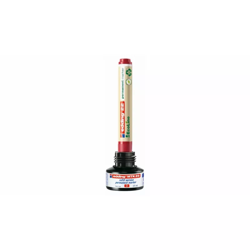 Permanent Marker Edding EcoLine 21 Red 10 pcs