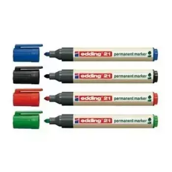 Permanent Marker Edding EcoLine 21 Red 10 pcs