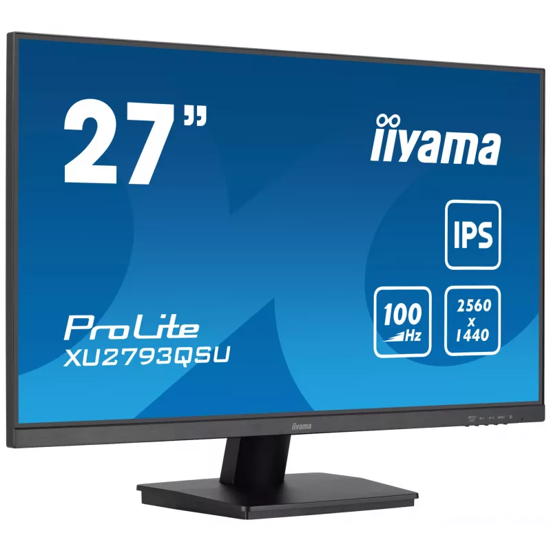 iiyama ProLite XU2793QSU-B6 computer monitor 68.6 cm (27 inch) 2560 x 1440 pixels Wide Quad HD LED Black