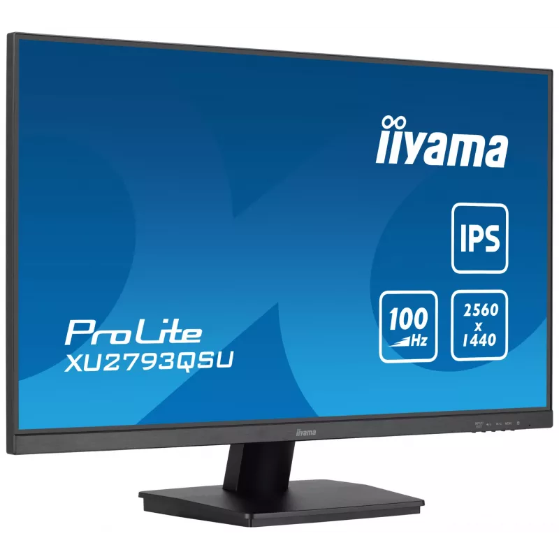 iiyama ProLite XU2793QSU-B6 computer monitor 68.6 cm (27 inch) 2560 x 1440 pixels Wide Quad HD LED Black
