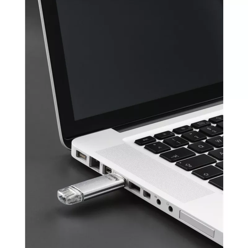 Hama C-Laeta USB flash drive 16 GB USB Type-A / USB Type-C 3.2 Gen 1 (3.1 Gen 1) Silver