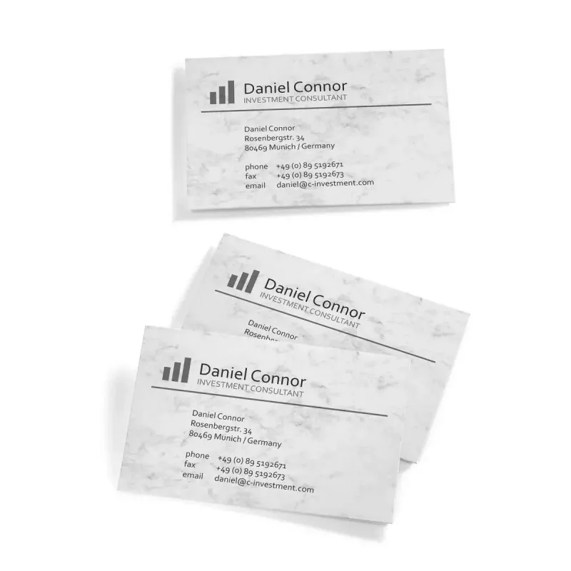 Business card Sigel DP742 Laser/Inkjet Grey 100 pc(s)