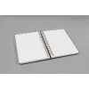 Writing notebook A5 Sigel JN601 240 sheets Black Rose White