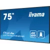 iiyama LH7575UHS-B1AG Signage Display Digital signage flat panel 190.5 cm (75 inch) LCD Wi-Fi 500 cd/m² 4K Ultra HD Black Built-in processor Android 11 24/7