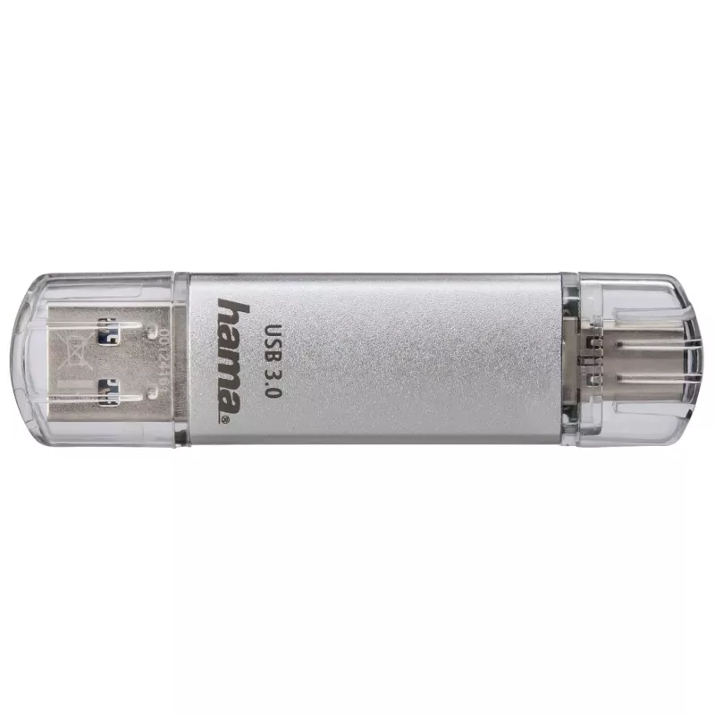 Hama C-Laeta USB flash drive 32 GB USB Type-A / USB Type-C 3.2 Gen 1 (3.1 Gen 1) Silver