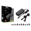 Conceptronic OZUL08B10 90W Universal Laptop Charger, 10 Charging Tips incl.