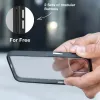 Mobile phone cover Woodcessories Clear Case for Apple iPhone 14, 15.5 cm (6.1 inch), black and transparent