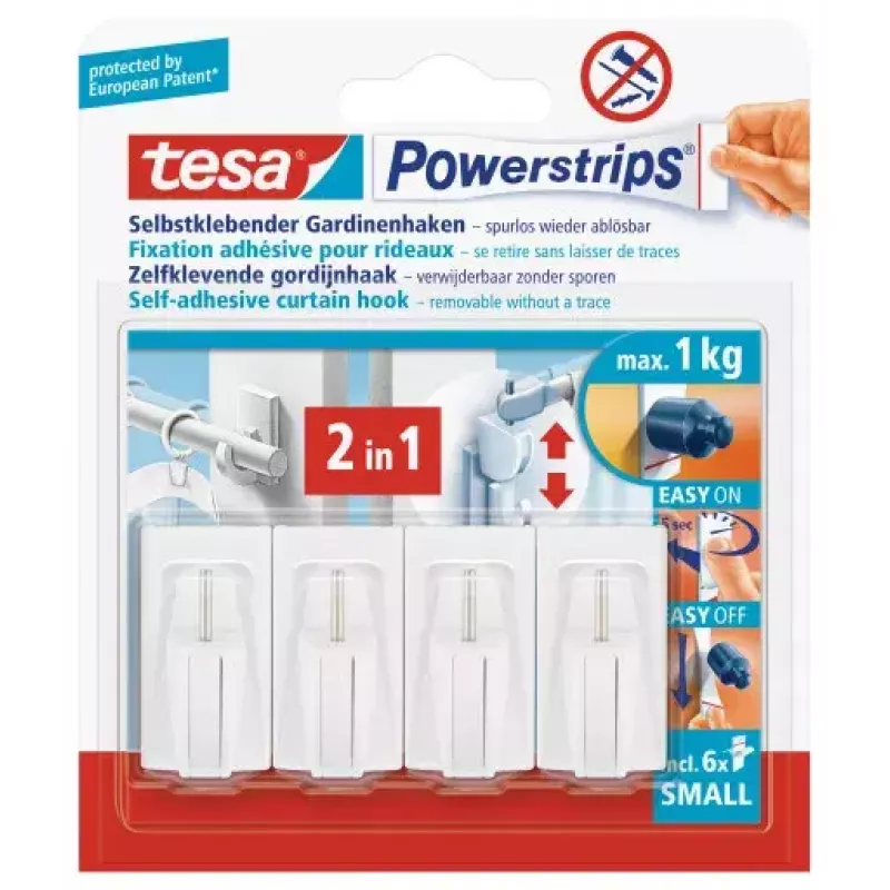 Storage Hook Tesa 58034-00007 White 1 pc(s)