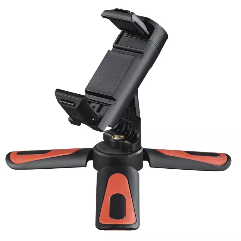 Hama Pocket II Rotation tripod Smartphone/Tablet 3 leg(s) Black, Red