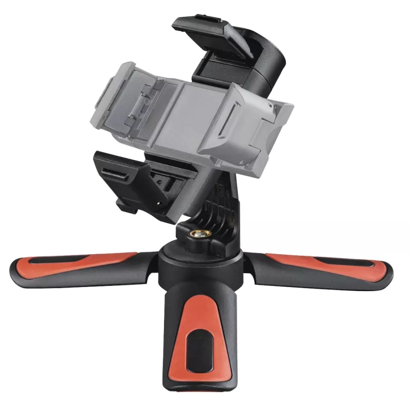 Hama Pocket II Rotation tripod Smartphone/Tablet 3 leg(s) Black, Red