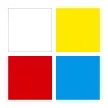 Chalk Marker Staedtler Lumocolor Bullet Blue Red White Yellow 4 pcs