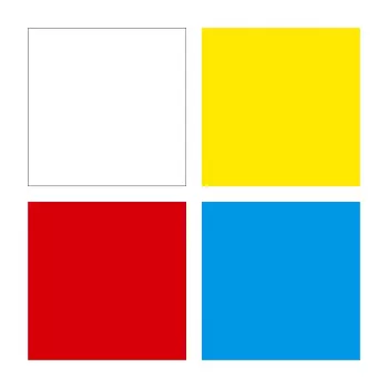Chalk Marker Staedtler Lumocolor Bullet Blue Red White Yellow 4 pcs