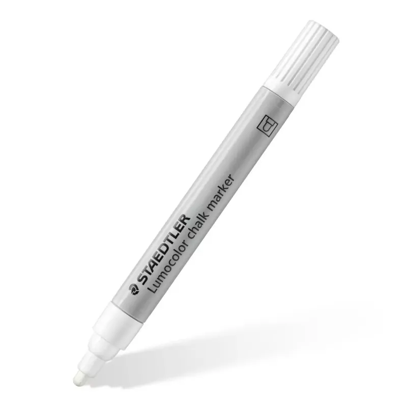 Chalk Marker Staedtler Lumocolor Bullet Blue Red White Yellow 4 pcs