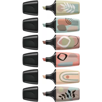 Marker STABILO BOSS MINI 6 pcs Chisel tip Multicolour