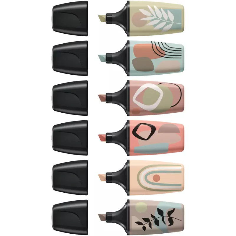 Marker STABILO BOSS MINI 6 pcs Chisel tip Multicolour