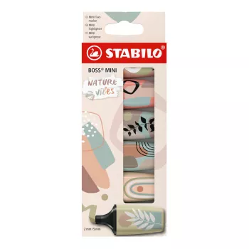 Marker STABILO BOSS MINI 6 pcs Chisel tip Multicolour