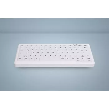 Keyboard cover Active Key AK-C4110 — silicone, German layout, 291×139×25 mm, white