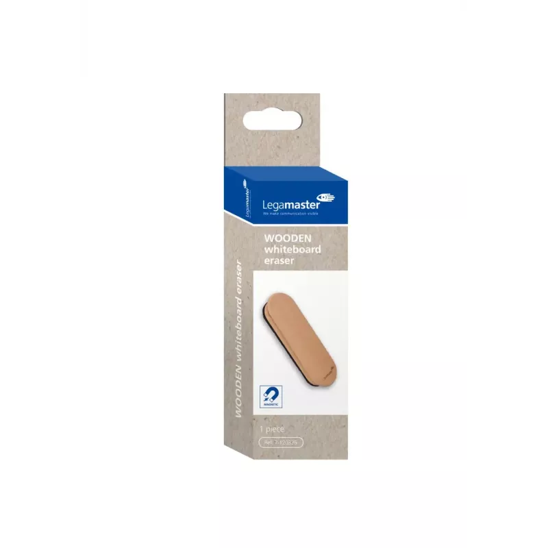 Wooden whiteboard eraser Legamaster 150mm magnetic FSC certified