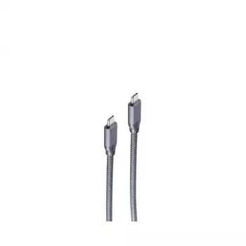 USB cable ShiverPeaks BS13-47040 USB 3.2 Gen 2 3m USB C Grey