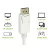 Techly DisplayPort 1.2 Male / HDMI Female Adapter 15cm White IADAP DP-HDMIF2