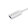 Techly DisplayPort 1.2 Male / HDMI Female Adapter 15cm White IADAP DP-HDMIF2